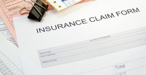 an insurance claim form ready to be coded and billed