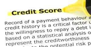 credit score highlighted on a document to symbolize the fair credit reporting act